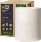 Tork 510137,Reinigungstücher,1-lagig, weiß - 400 Blatt