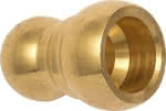 Messing-Kugeladapter 10mm 1/4" LOC-LINE