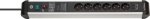 Steckdosenleiste 6-fach,H05 VV-F 3G1,5 3m USB,Protect-Line Blitzschutz - Brennenstuhl