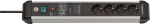 Steckdosenleiste 4-fach,H05 VV-F 3G1,5 3m,Protect-Line Blitzschutz - Brennenstuhl