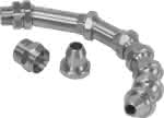 Kühlmittelschlauch-Set,V2A 3/4" Typ 3,Durchlassgröße 19mm - Gesamtlänge 320mm