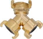 GEKA plus-Abzweigstück,MS, 3/4" m.Kupplung,SB