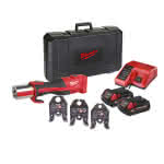 Milwaukee Powertools,M18™ Bürstenloses Akku-Presswerkzeug (Sanitär),M18BLHPT-202C V-Set