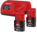 Milwaukee Powertools,12V Starterset,M12NRG-302
