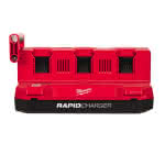 Milwaukee Powertools,M18™ PACKOUT™ 6-fach Schnellladegerät,M18MPC6