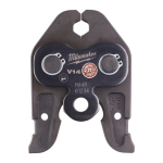 Milwaukee Accessories,Nennweite V14 für 18 V Presswerkzeug,Pressbacke J18-V14