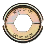 Milwaukee Accessories,NF13 Cu 150,Presseinsatz für hydraulisches Akku-Presswerkzeug