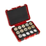 Milwaukee Accessories,R 22 11-teiliges Set 16-300 mm,Presseinsatz für hydraulisches Akku-Presswerkzeug