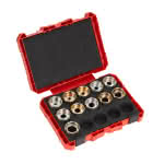 Milwaukee Accessories,R13 Cu 11-teiliges Set 16-300 mm,Presseinsatz für hydraulisches Akku-Presswerkzeug