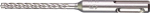 Milwaukee Accessories,5 x 115 mm, SDS-Plus 4-Schneiden,Hammerbohrer MX4 SDS-Plus