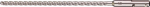 Milwaukee Accessories,6 x 215 mm, SDS-Plus 4-Schneiden,Hammerbohrer MX4 SDS-Plus