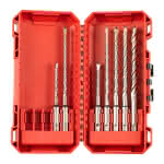 Milwaukee Accessories,5/6 x 110 mm, 5,5/6/7/8/10 x 160 mm in PACKOUT kom,Hammerbohrer M2 SDS-Plus Set, 7-teilig