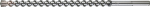 Milwaukee Accessories,25 x 520 mm, SDS-Max 4-Schneiden,Hammerbohrer SDS-Max