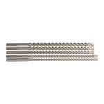 Milwaukee Accessories,16/18 x 540 mm, 20/22/25 x 520 mm,Hammerbohrer MX4 SDS-Max Set 5-teilig