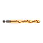Milwaukee Accessories,10,5 x 122 mm,SHOCKWAVE Metallbohrer HSS-G RED HEX Titan 1/4"