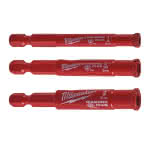 Milwaukee Accessories,6, 8, 10 mm in PACKOUT kompatibler Box,Diamantbohrer DIAMOND MAX 1/4" Hex Set 3-teilig