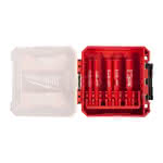 Milwaukee Accessories,6, 6, 8, 8, 10 mm in PACKOUT kompatibler Box,Diamantbohrer DIAMOND MAX 1/4" Hex Set 5-teilig
