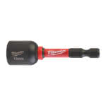 Milwaukee Accessories,12 x 65 mm, M7 magnetisch,SHOCKWAVE Steckschlüssel 1/4"