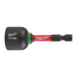 Milwaukee Accessories,17 x 65 mm, M10 magnetisch,SHOCKWAVE Steckschlüssel 1/4"
