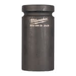 Milwaukee Accessories,21 x 28 mm,SHOCKWAVE Schlagnuss 1" Vierkant lang