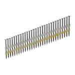 Milwaukee Accessories,7,4 x 2,8 x 65 mm, Ringschaft Stahl blank, 20°,Rundkopf-Nägel für M18FFN21