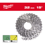 Milwaukee Accessories,3,05 x 32 mm Ringschaft feuerverzinkt, 15°,Coilnägel für M18FRCN45