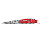 Milwaukee Accessories,150 x 5 mm (5 TPI),Säbelsägeblatt Demontage THE AX HM-bestückt