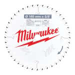 Milwaukee Accessories,165/15,87 mm Z40 Wechselzahn,Kreissägeblatt Holz für Akku-Handkreissägen