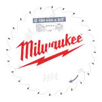 Milwaukee Accessories,184/15,87 mm 24 Wechselzahn,Kreissägeblatt Holz für Handkreissägen