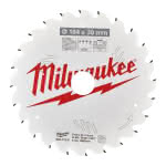 Milwaukee Accessories,184/30 mm Z24 Wechselzahn,Kreissägeblatt Holz für Handkreissägen