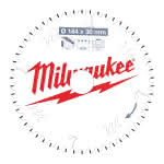 Milwaukee Accessories,184/30 mm Z54 Flachtrapezzahn negativ,Kreissägeblatt Holz/Alu für Handkreissägen