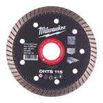 Milwaukee Accessories,Hart, dünn, geschlossen,Diamanttrennscheibe DHTS 115 mm