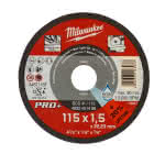 Milwaukee Accessories,SCS41 1,5 mm,Metalltrennscheibe PRO+ INOX 125 mm