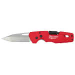 Milwaukee Handwerkzeuge,mit integriertem 1/4" Hex-Bithalter,FASTBACK 5-in-1 Klappmesser