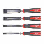 Milwaukee Handwerkzeuge,4-teilig,Stechbeitel-Set