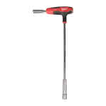 Milwaukee Handwerkzeuge,9 mm,T-Griff Steckschlüssel mit Softgrip-Auflage