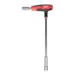 Milwaukee Handwerkzeuge,11 mm,T-Griff Steckschlüssel mit Softgrip-Auflage