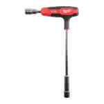 Milwaukee Handwerkzeuge,12 mm,T-Griff Steckschlüssel mit Softgrip-Auflage
