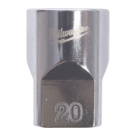 Milwaukee Handwerkzeuge,12-kant, 20 mm,Steckschlüsseleinsatz 1/2"