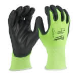 Milwaukee PSA,Größe 11 (XXL) 12er Pack,Hi-Vis Schnittschutzhandschuhe Klasse 1/A