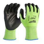 Milwaukee PSA,Größe 11 (XXL),Hi-Vis Schnittschutzhandschuhe Klasse 2/B