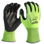 Milwaukee PSA,Größe 7 (S),Hi-Vis Schnittschutzhandschuhe Klasse 4/D