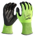 Milwaukee PSA,Größe 10 (XL),Hi-Vis Schnittschutzhandschuhe Klasse 4/D