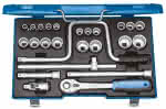 Steckschlüssel-Satz 1/2" 25-tlg UD 10-32 mm,Gedore BLAU
