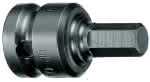 Kraftschraubereinsatz 1/2" Innen-6kt 6 mm,Gedore BLAU