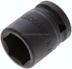 Kraftschraubereinsatz 1/2" 6-kant 21 mm Gedore BLAU