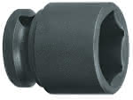Kraftschraubereinsatz 1/2" 6-kant 3/8",Gedore BLAU