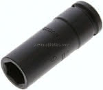 Kraftschraubereinsatz 1/2" lang 6-kant 19 mm Gedore BLAU