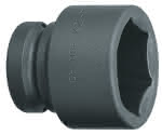 Kraftschraubereinsatz 1" 6-kant 70 mm,Gedore BLAU