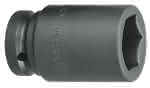 Kraftschraubereinsatz 1" lang 6-kant 22 mm,Gedore BLAU